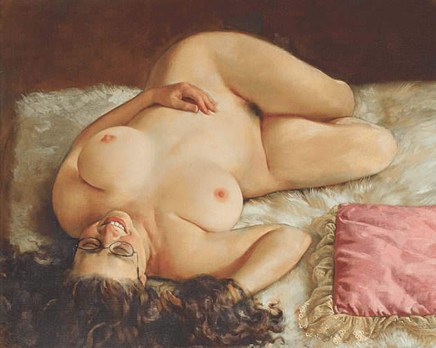 ohn Currin, Amanda, 2003, Image ©PHILLIPS, Artwork: ©John Currin 