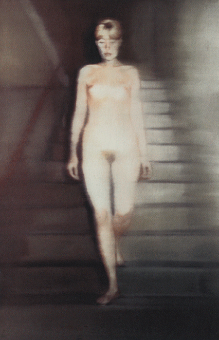 Gerhard Richter, Ema (Nude on a Staircase), 1992, cibachrome photograph mounted on alucobond plate, Dallas Museum of Art, Texas. © Gerhard Richter. Courtesy the artist and Marian Goodman Gallery. Image: Bridgeman Images.