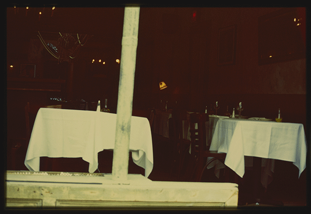 Location unknown, 1997, 35mm color slide. Photo: Robert Rauschenberg, Courtesy of the Robert Rauschenberg Foundation, 