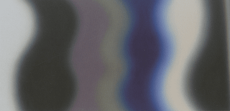 Wojciech Fangor, M 74, 1969, oil on canvas, Solomon R. Guggenheim Museum New York. Image: Reproduced with the permission of The Fangor Estate.