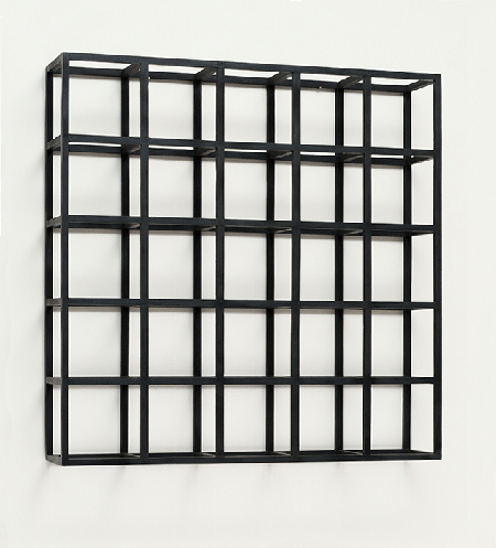 Cubic-Modular Wall Structure, Black