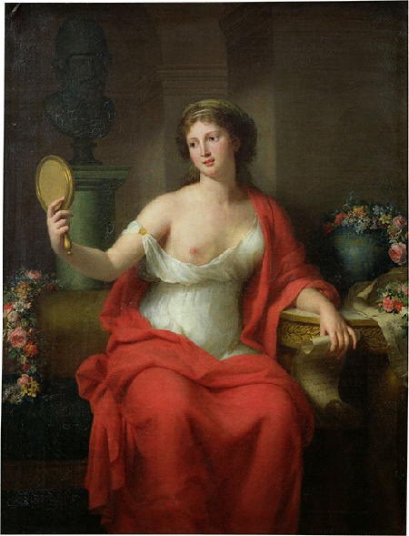 Marie Genevieve Bouliard, Consort of Pericles, leader of Athens, 1794, oil on canvas, Musee des Beaux-Arts, Arras. Image: Bridgeman Images.