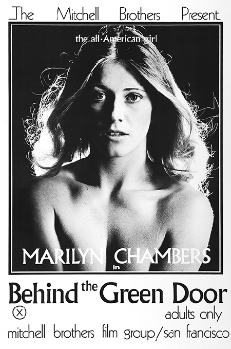 Film poster for Behind the Green Door, 1972