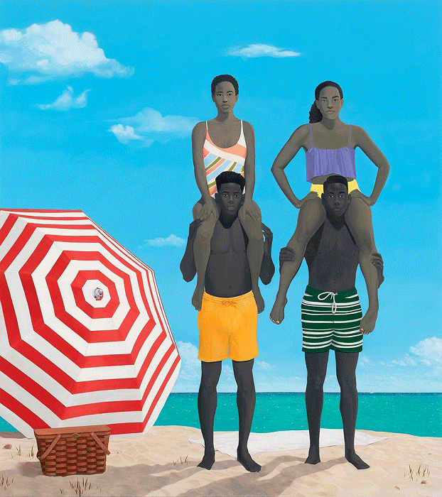 Precious jewels by the sea, 2019. Crystal Bridges Museum of American Art, Bentonville