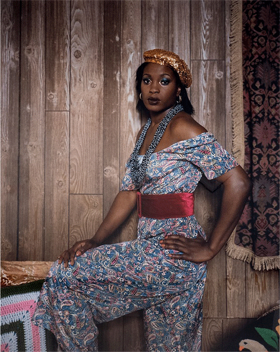 Qusuquzah Standing Sideways, 2012.