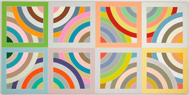 Frank Stella, Tahkt-I-Sulayman Variation II, 1969. Collection of the Minneapolis