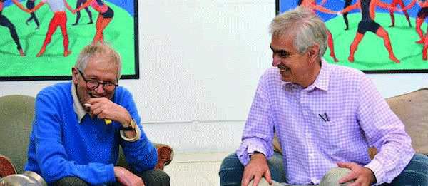 David Hockney and Martin Gayford.