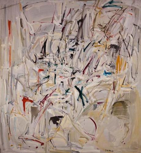 Untitled, 1952-1953. Crystal Bridges Museum of American Art, Bentonville, Arkansas. © Estate of Joan Mitchell