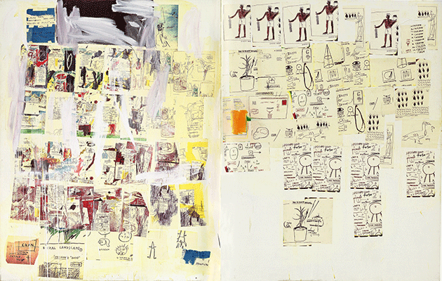 Jean-Michel Basquiat, MP, 1984-1985, Estate of Jean-Michel Basquiat. Artwork © Estate of Jean-Michel Basquiat. Licensed by Artestar, New York