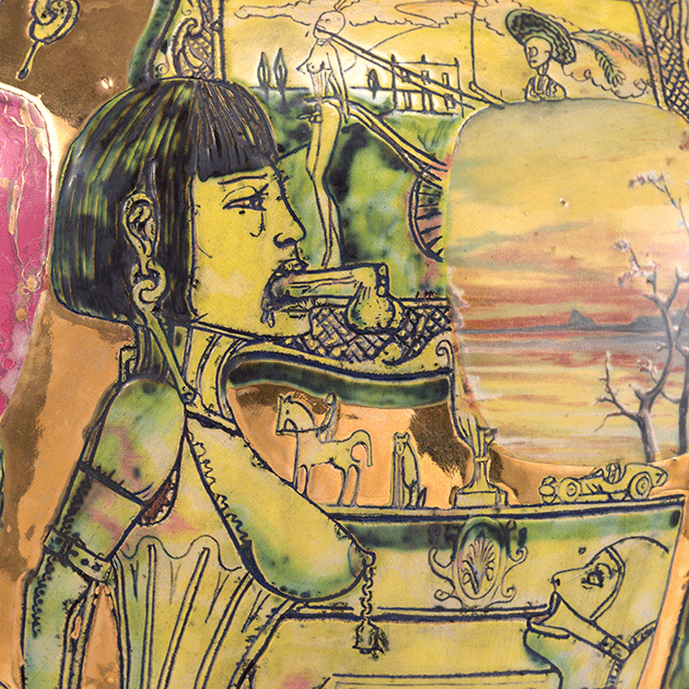 Detail of present work.