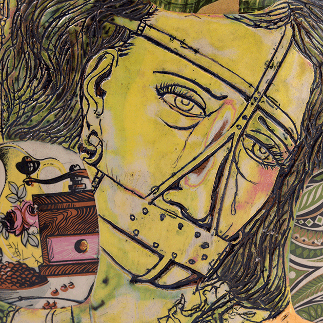 Detail of present work. 