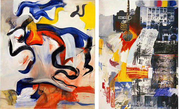 Willem De Kooning, Untitled V, 1982, oil on canvas, Museum of Modern Art, New York.  Image: Scala, Florence. © The Willem de Kooning Foundation / Artists Rights Society (ARS), New York and DACS, London 2021.