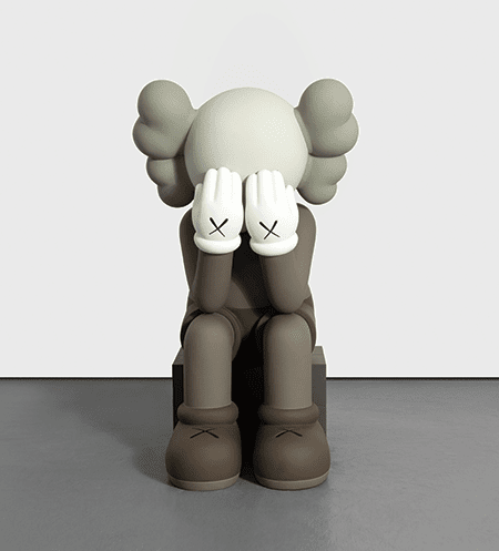 KAWS, Companion (Passing Through), 2011, sold at Phillips, 13 November 2019 © KAWS