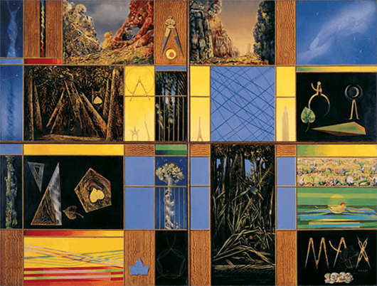 Max Ernst, Vox Angelica, 1943, private collection Photo credit Bridgeman Images © ADAGP, Paris and DACS, London 2021