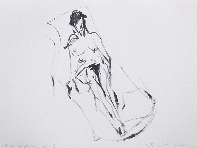 Tracey Emin, Like an Old Fashioned Time, 2013.