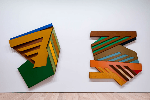Jarmolince III, 1973 and Piaski II, 1973, Whitney Museum of American Art, New York, installation view, October 30, 2015-February 7, 2016