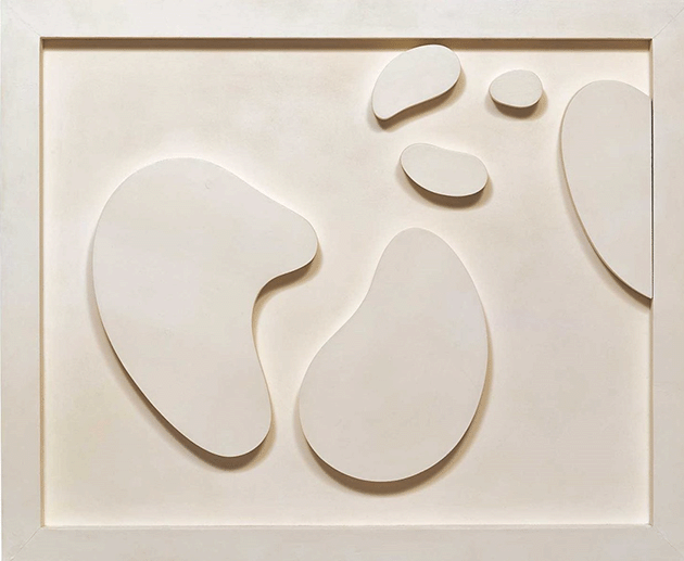 Hans (Jean) Arp, Constellation, 1928.  Credit to come. © VG Bild-Kunst, Bonn 2016/ Arp Museum Bahnhof Rolandseck, photo: Nic Tenwiggenhorn.