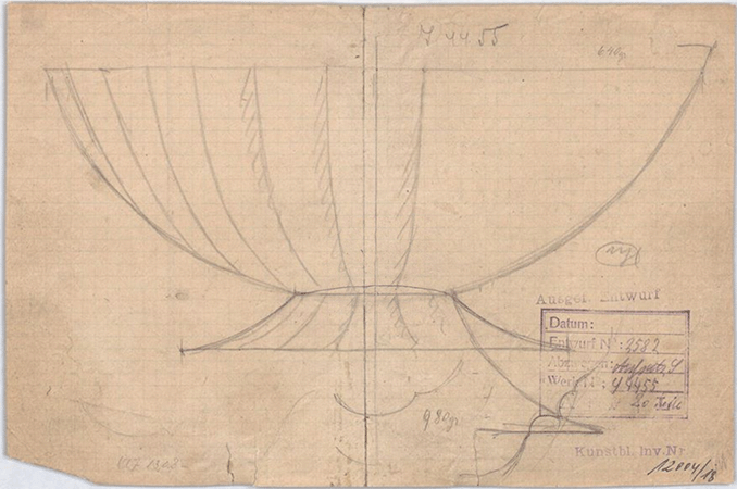 awing of "Brotkorb," model no. S 4453, circa 1920. Credit 1: Credit to come.
