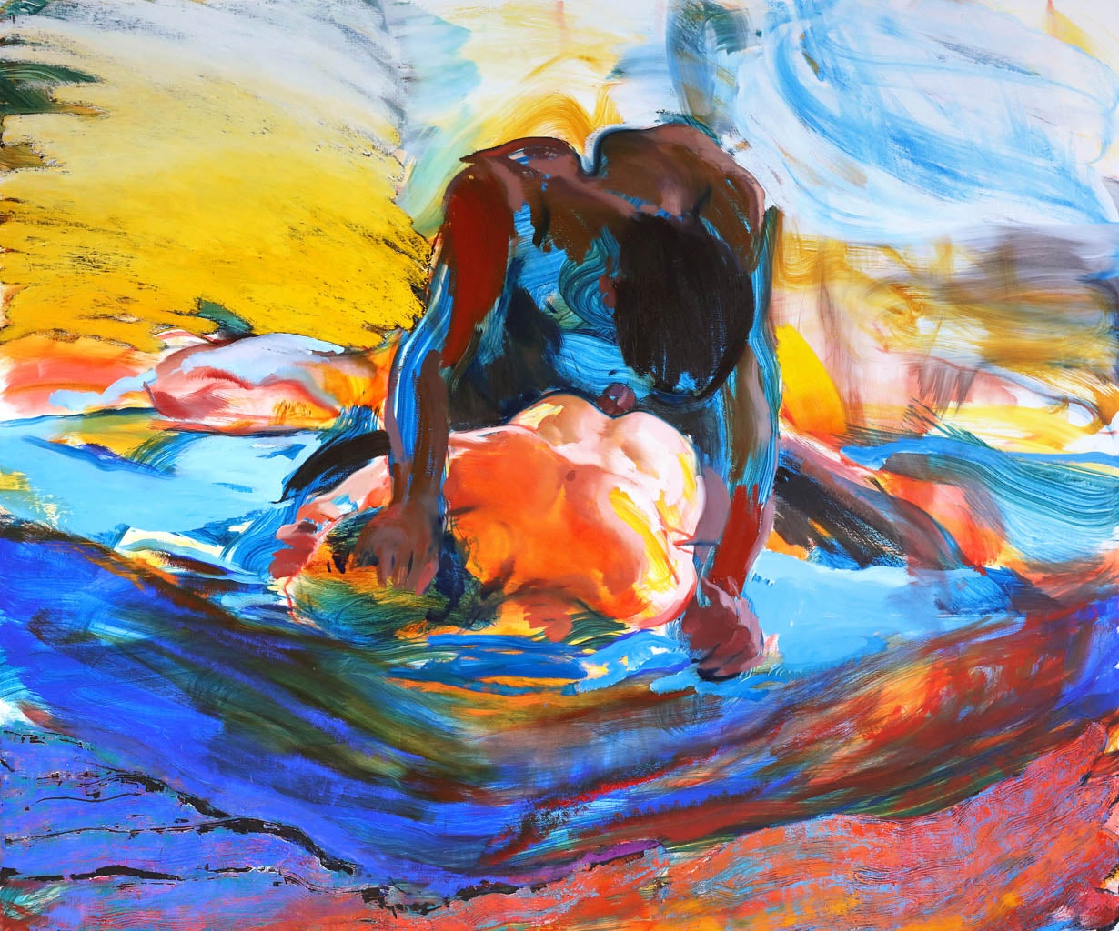 Doron Langberg, Lovers II, 2020, Rubell Museum, Miami