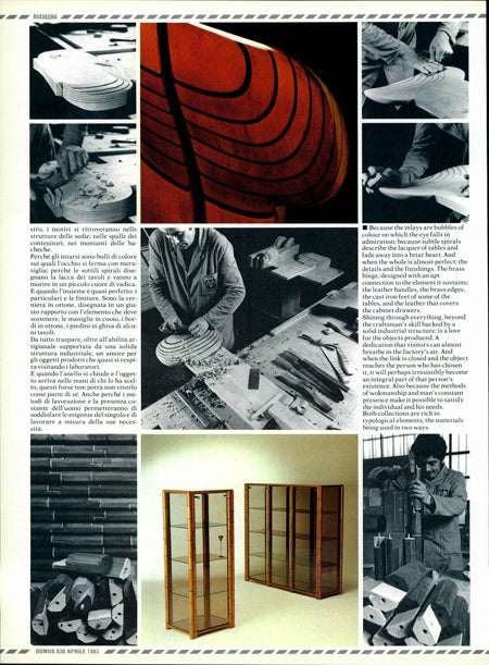 Afra and Tobia Scarpa - Design, London Wednesday, April 30 Afra and Tobia Scarpa - Design, London Wednesday, April 30