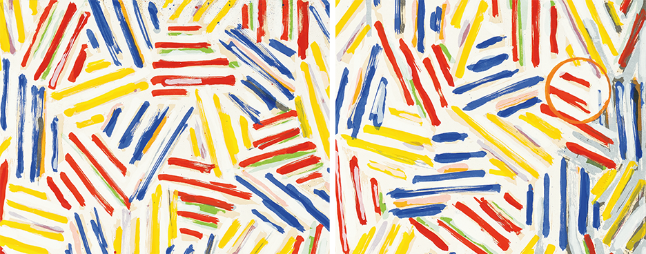 ジャスパー　ジョンズ Amazon.com: Racing Thoughts by Jasper Johns Poster