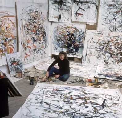 Mitchell in her studio.