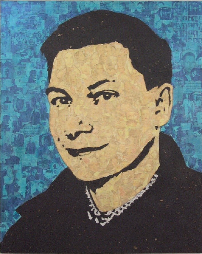 Portrait of DAW by Xue Song, 2003