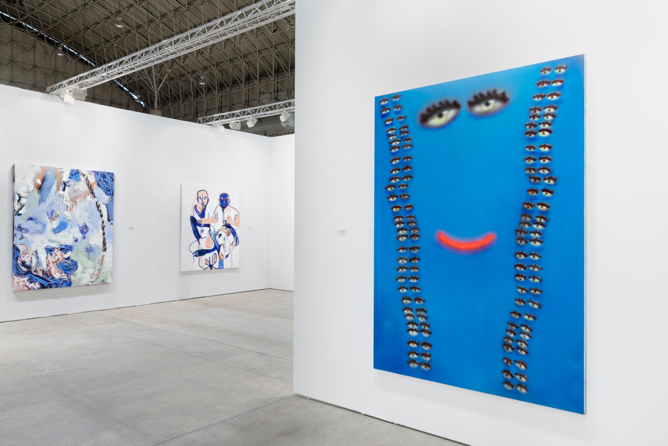 Installation view of Look at Peres Projects, EXPO CHICAGO, 2018 