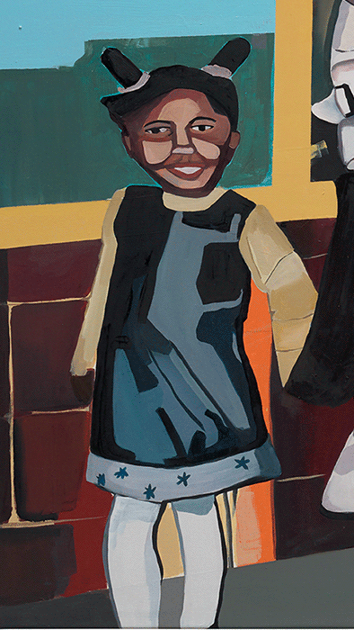 Detail of the present work.